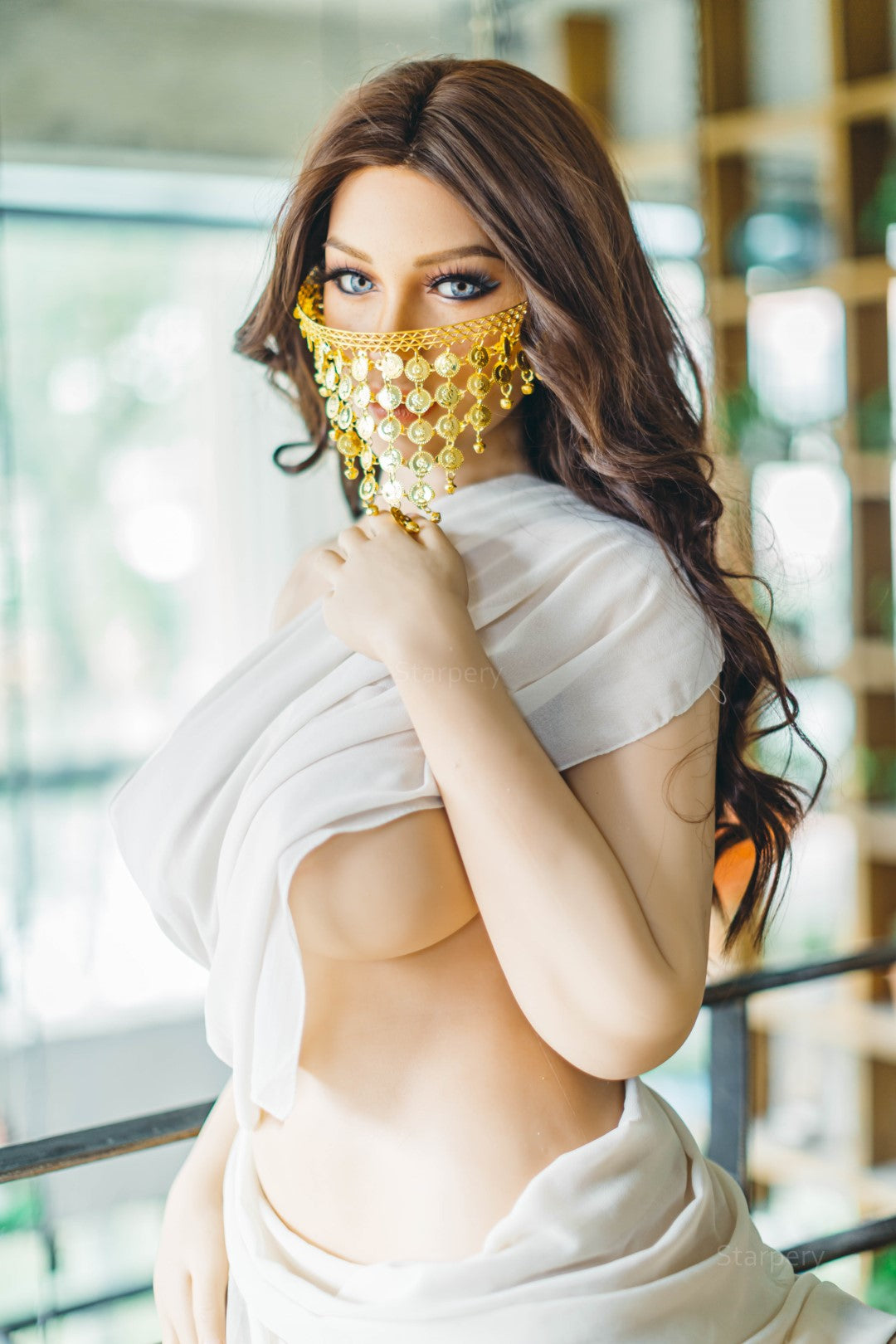 Adela muñeca sexual (Starpery Copa G de 165 cm (TPE+Silicona)