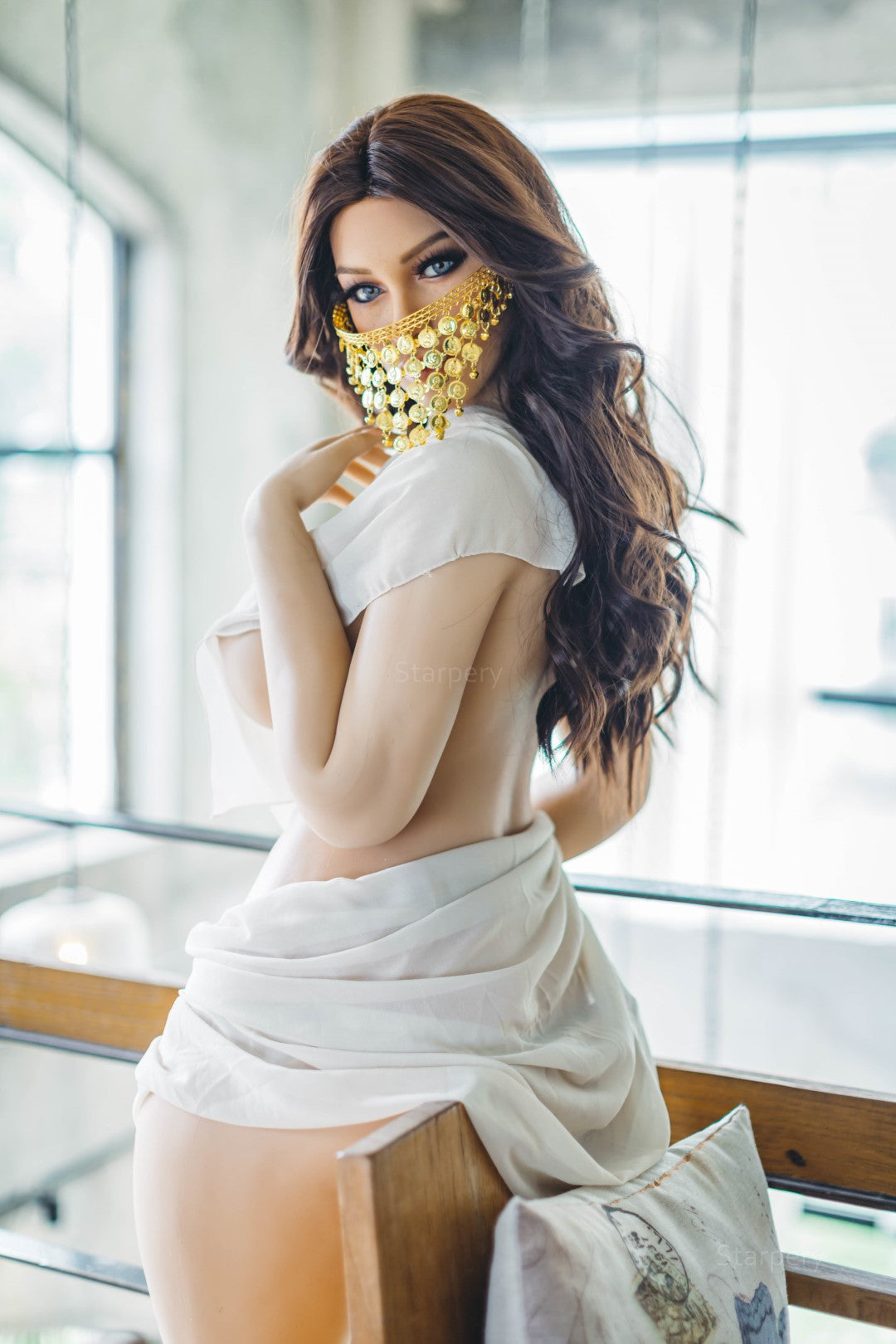 Adela muñeca sexual (Starpery Copa G de 165 cm (TPE+Silicona)