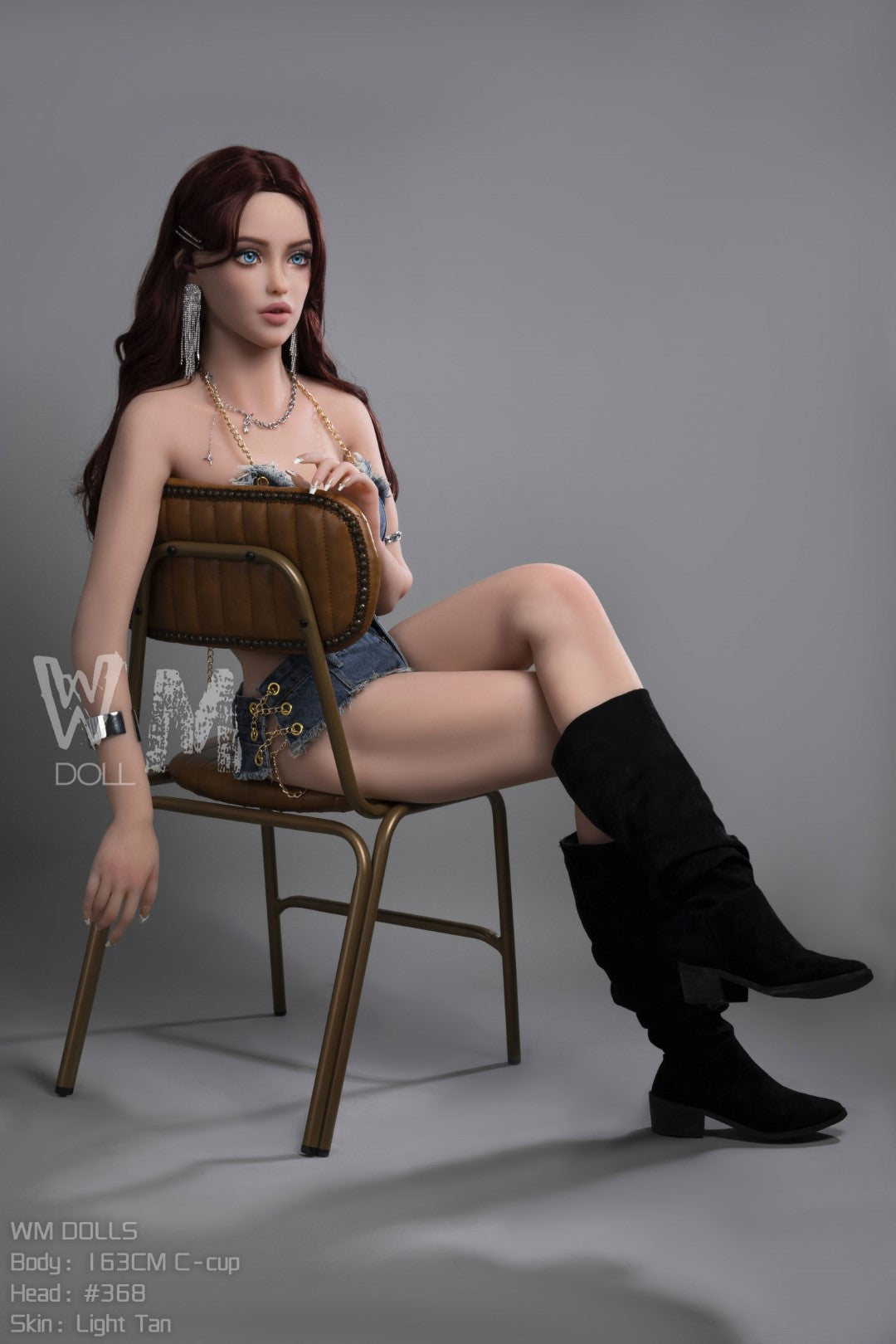 mikaela muñeca sexual (WM-Doll 163 cm Copa C #368 TPE)