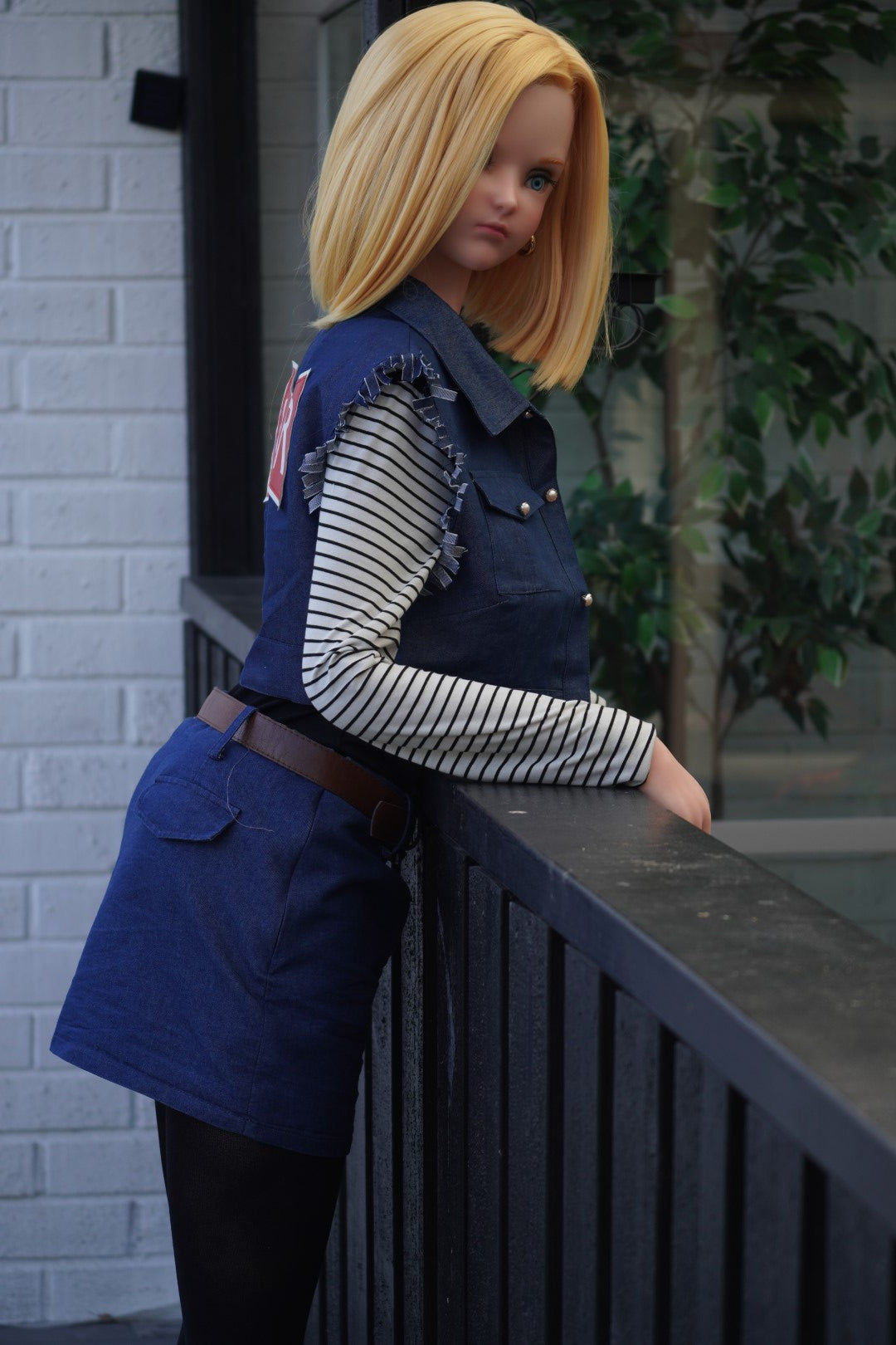 Boneca sexual Lazuli Android 18 (Irokebijin Silicone com copa F de 147 cm)