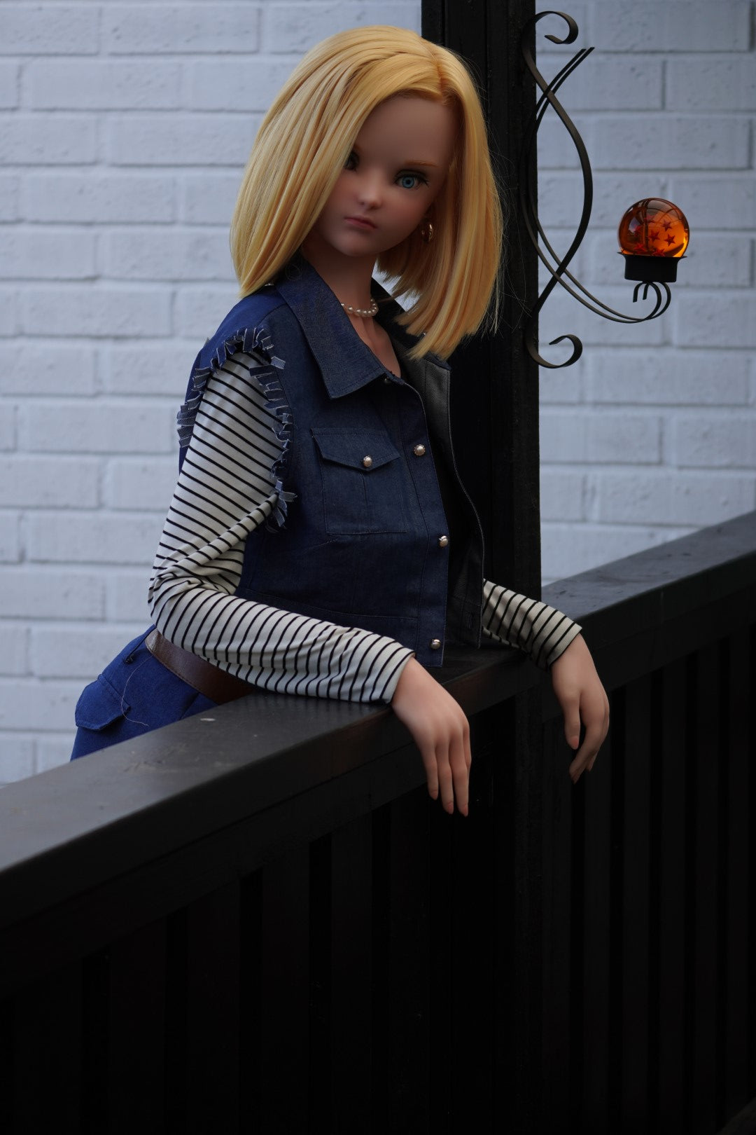 Boneca sexual Lazuli Android 18 (Irokebijin Silicone com copa F de 147 cm)