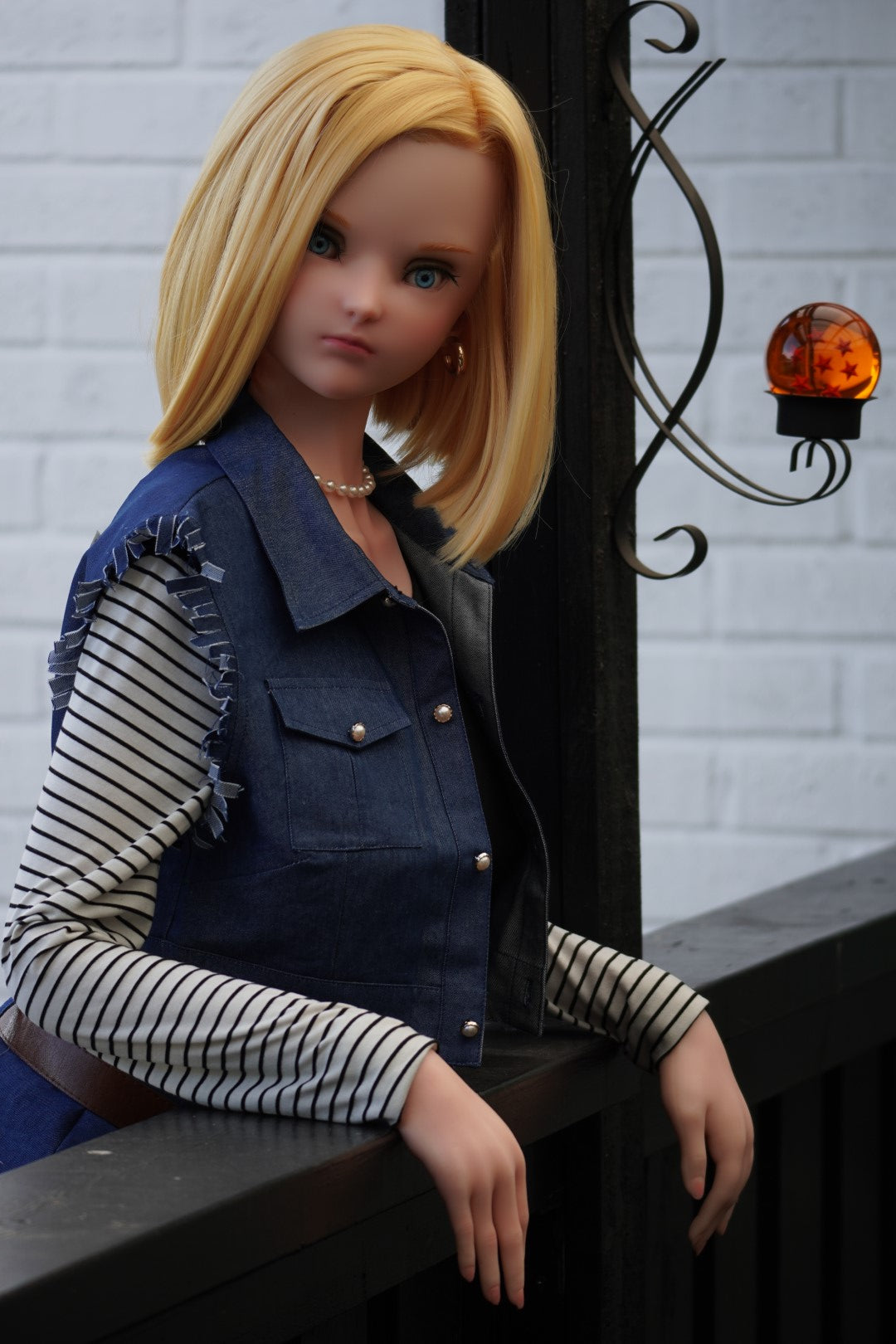 Boneca sexual Lazuli Android 18 (Irokebijin Silicone com copa F de 147 cm)
