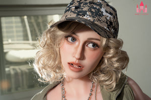 Marjorie muñeca sexual (Dolls Castle 160 cm G-CUP #S8 Silicona)