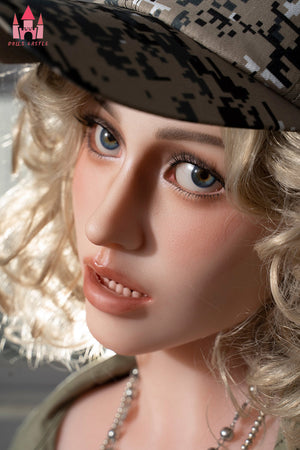 Marjorie muñeca sexual (Dolls Castle 160 cm G-CUP #S8 Silicona)