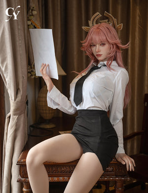 Miko muñeca sexual (TOP CYDOLL 168 cm F-Kupa TPE+Silicona)