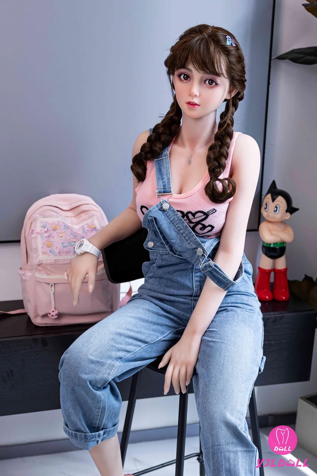 Boneca sexual Laney (YJL Doll Copo D de 148cm #381 TPE+Silicone)