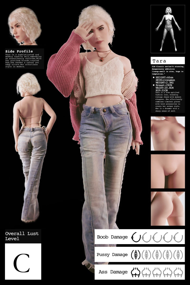 Boneca Sexual Tara (Climax Doll Mini copo 60cm S Silicone)