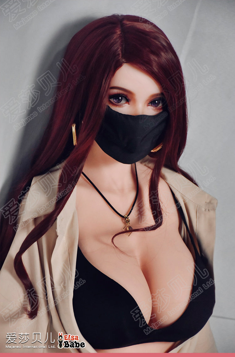 Boneca sexual Kurokawa Mio (Elsa Babe Silicone OHB002 de 150cm)