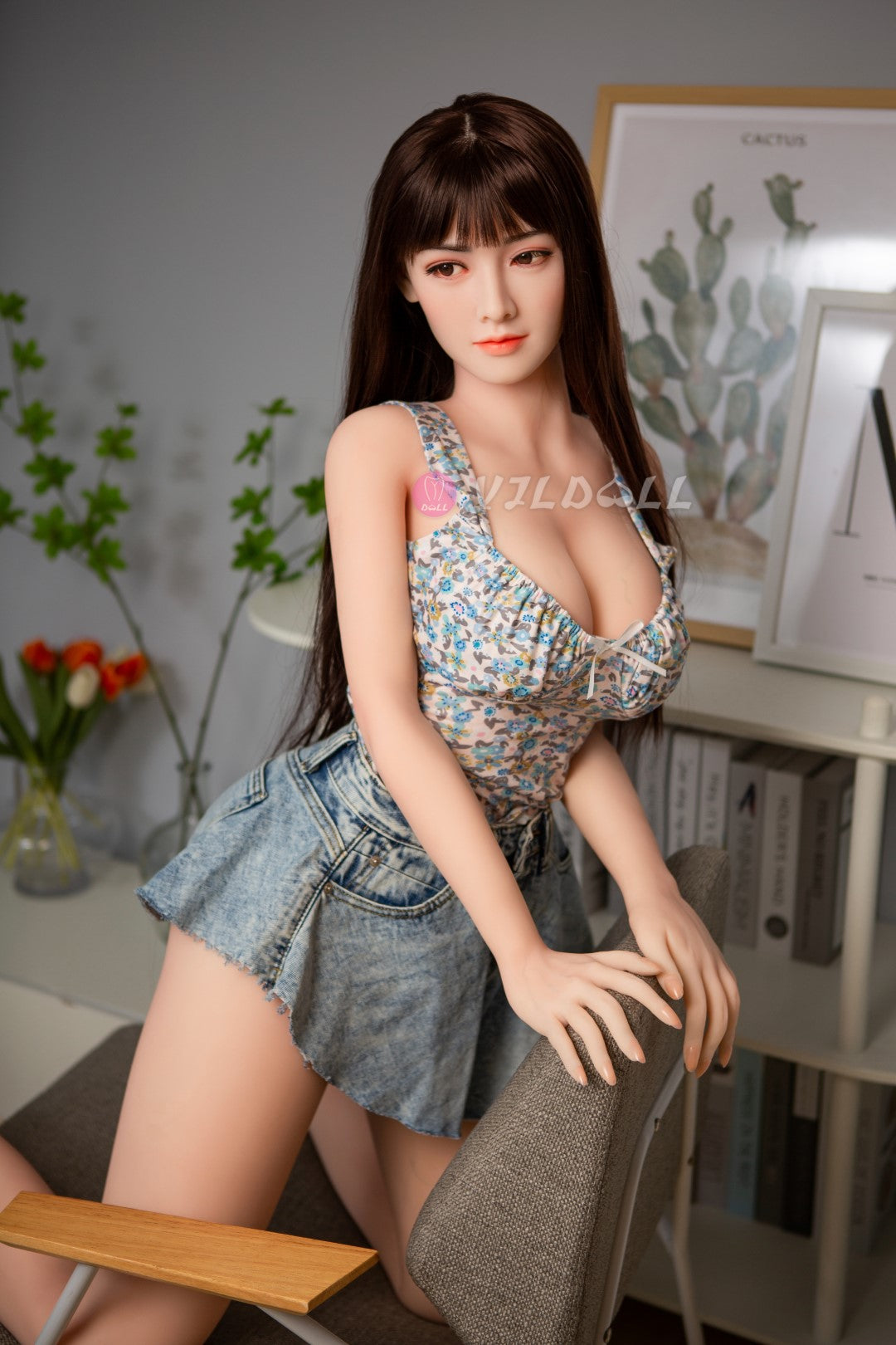 gauri muñeca sexual (YJL Doll 163 cm Copa F #882 TPE + Silicona)