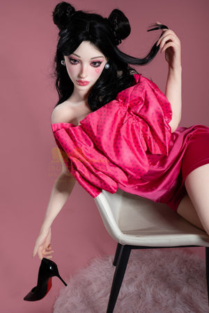 Boneca sexual de Bailey (Irontech Doll 158cm H-kupa B1 silicone)