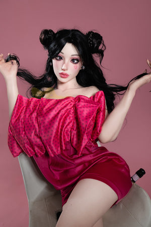 Boneca sexual de Bailey (Irontech Doll 158cm H-kupa B1 silicone)