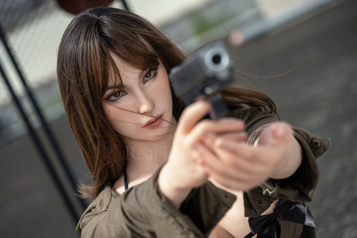 Boneca sexual Catlin (Real Lady Copo C 170cm S23 Silicone)