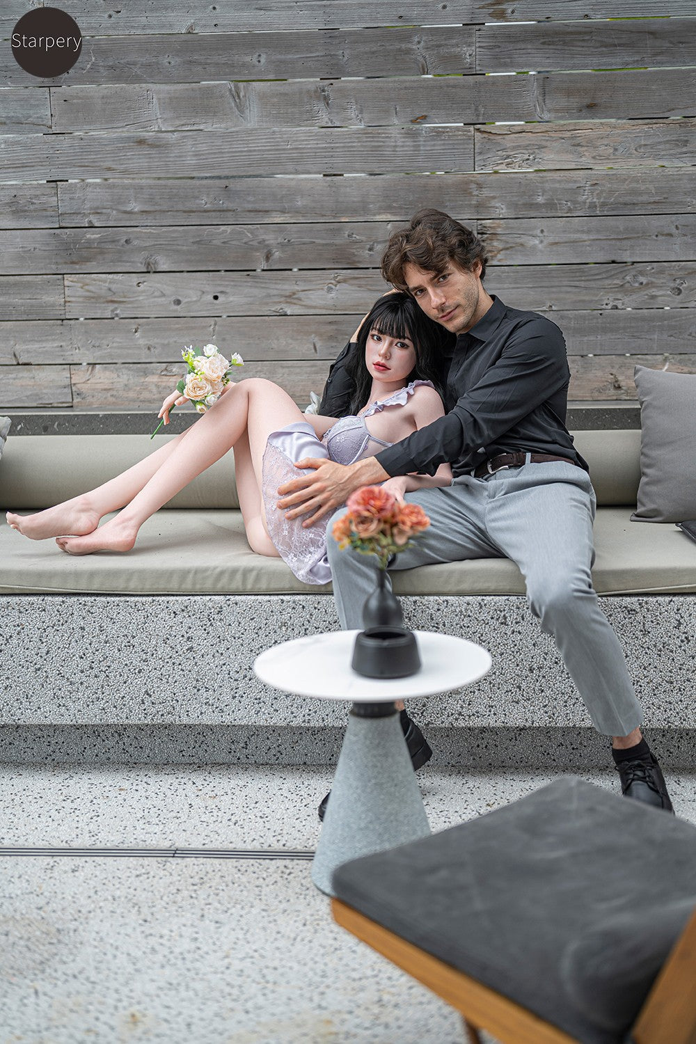 Bárbara muñeca sexual (Starpery 171 cm copa D TPE+silicona)