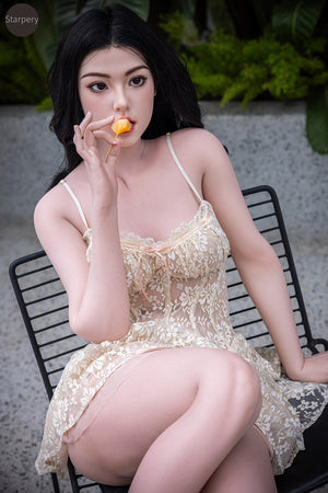 Qingwen muñeca sexual (Starpery 163 cm C-CUP TPE+Silicona)