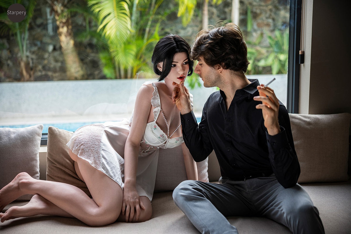 Qingwen muñeca sexual (Starpery 176 cm copa C TPE+silicona)