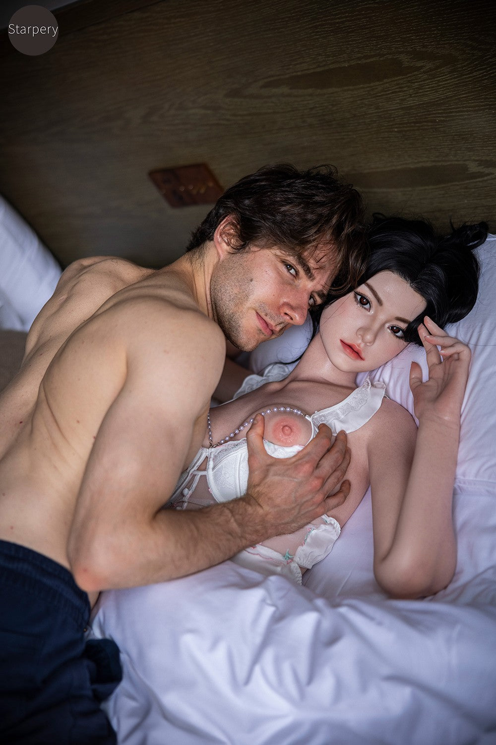 Qingwen muñeca sexual (Starpery 176 cm copa C TPE+silicona)