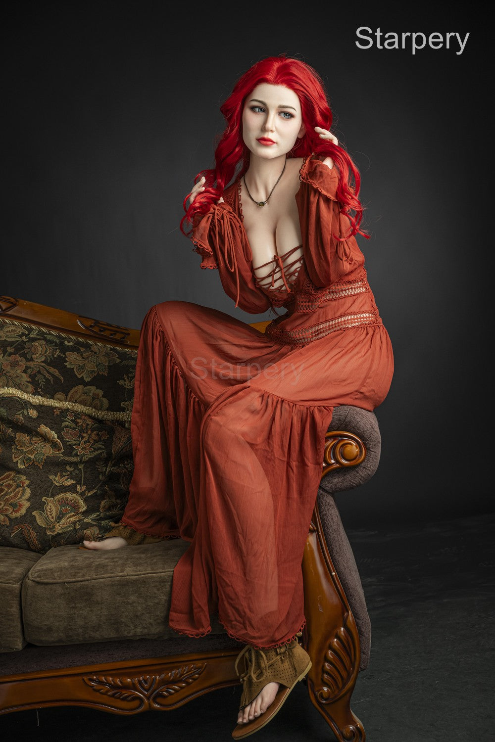 Víspera muñeca sexual (Starpery 171 cm copa D TPE+silicona)