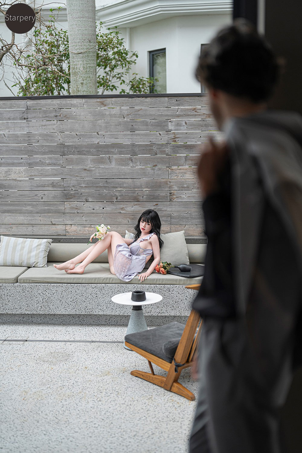 Bárbara muñeca sexual (Starpery 171 cm copa D TPE+silicona)