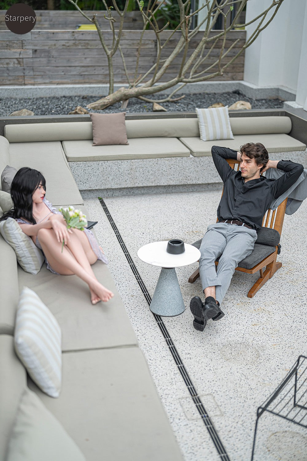 Bárbara muñeca sexual (Starpery 171 cm copa D TPE+silicona)