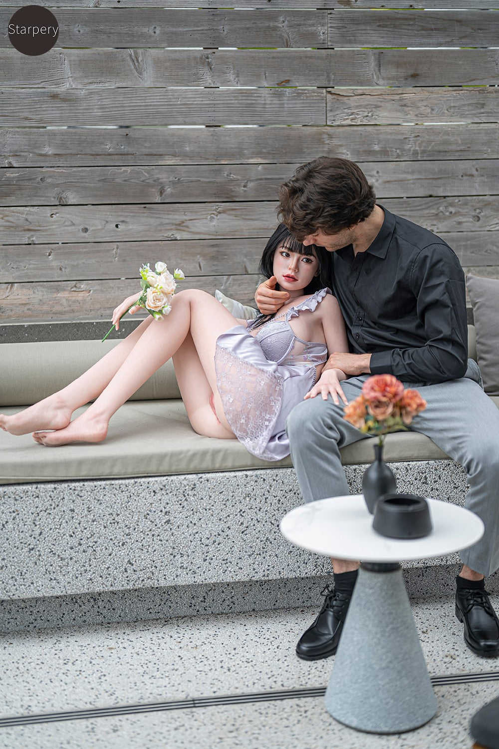 Bárbara muñeca sexual (Starpery 171 cm copa D TPE+silicona)