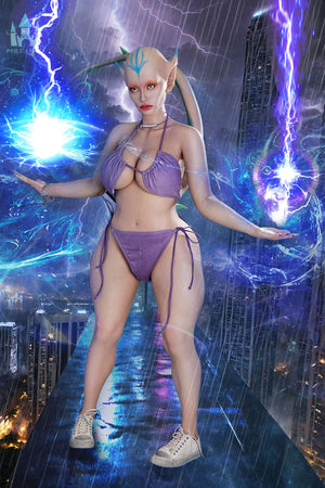 Boneca sexual de Pandora (Dolls Castle 153cm G-Cup #A135 Silicone)