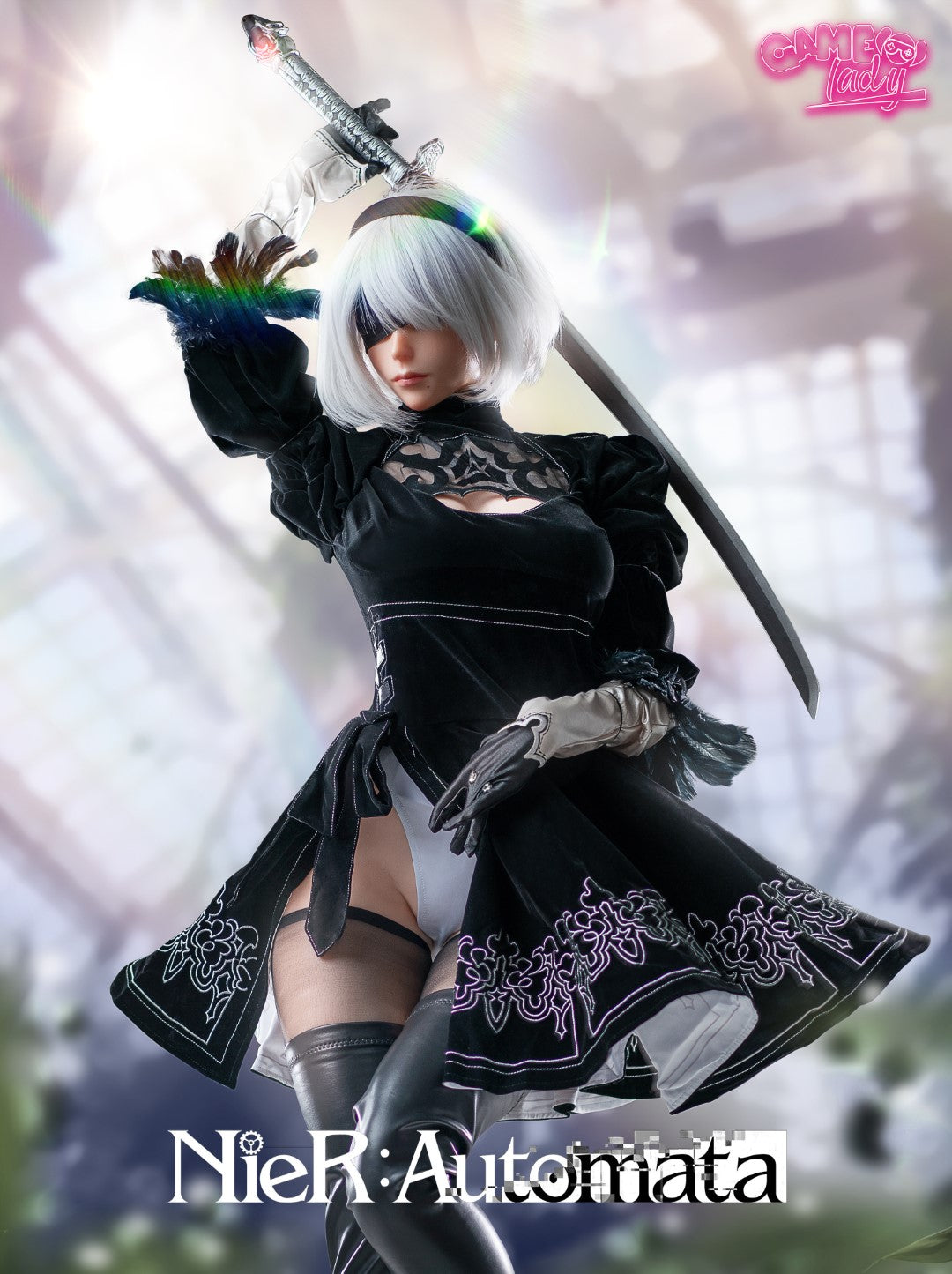 Boneca sexual Yorha 2B (Game Lady 171cm E-Cup No.18 Silicone)