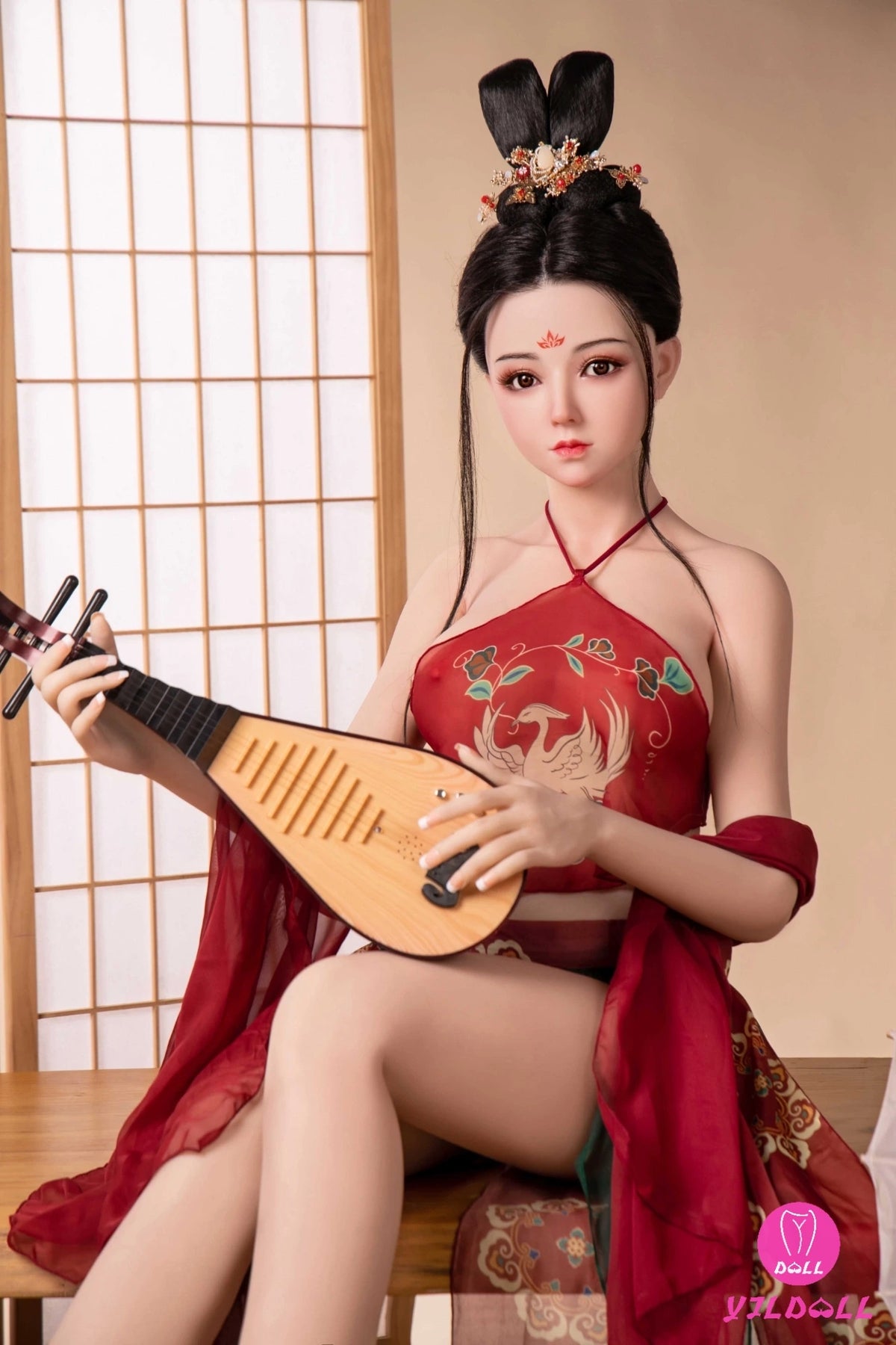 Boneca Sexual Lívia (YJL Doll Copo D de 148cm #441 TPE+Silicone)