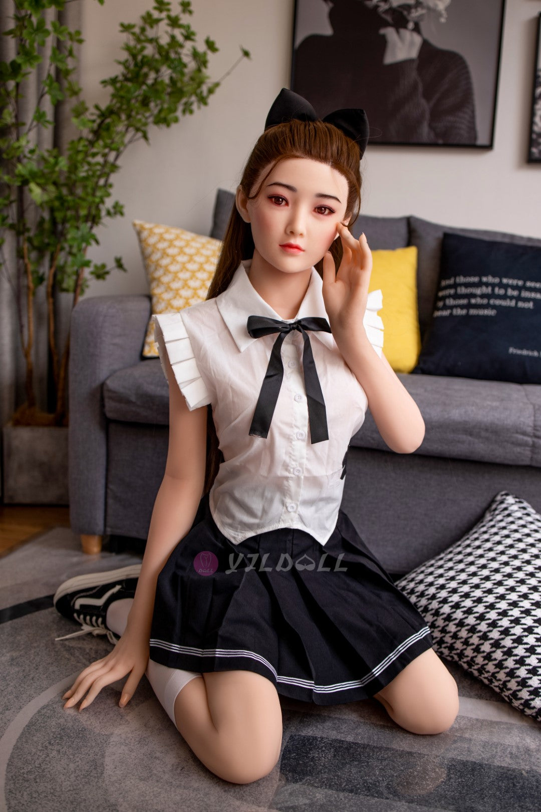 Boneca sexual de Kalpana (YJL Doll 160cm D-CUP #890 TPE+Silicone)