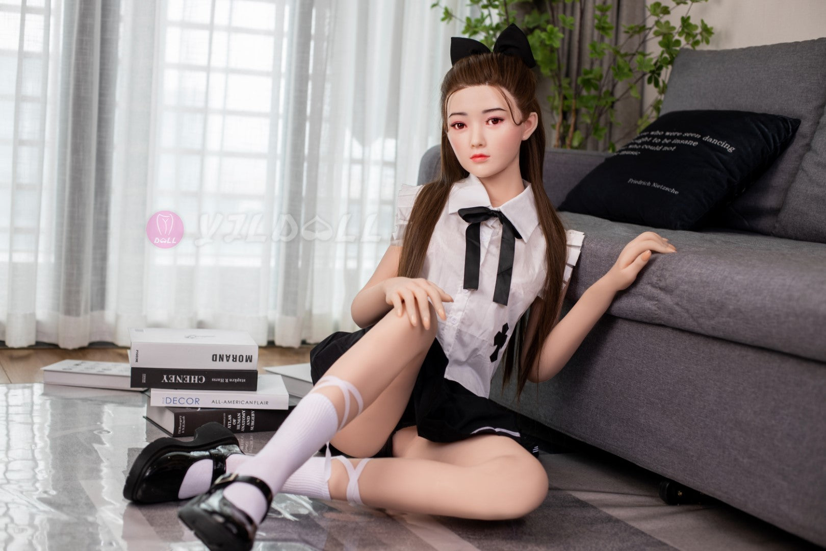 Boneca sexual de Kalpana (YJL Doll 160cm D-CUP #890 TPE+Silicone)