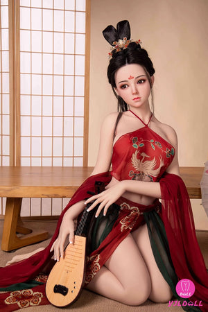 Boneca sexual de Livia (YJL Doll 148cm D-kupa #441 TPE+silicone)