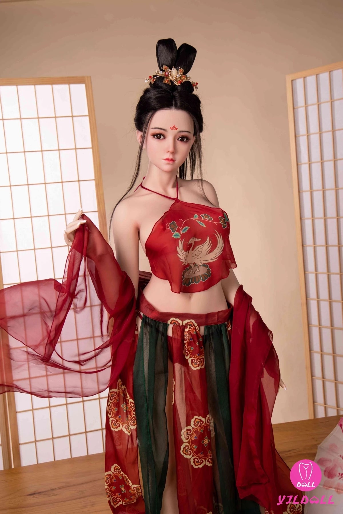 Boneca Sexual Lívia (YJL Doll Copo D de 148cm #441 TPE+Silicone)