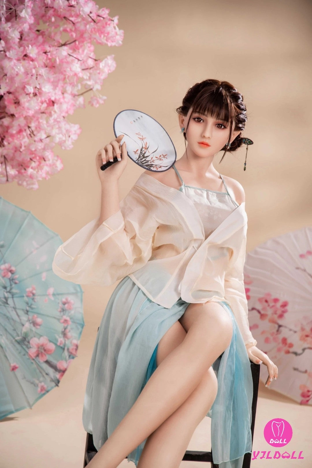 Boneca sexual Zahra (YJL Doll Copo D de 165cm #262 TPE+Silicone)