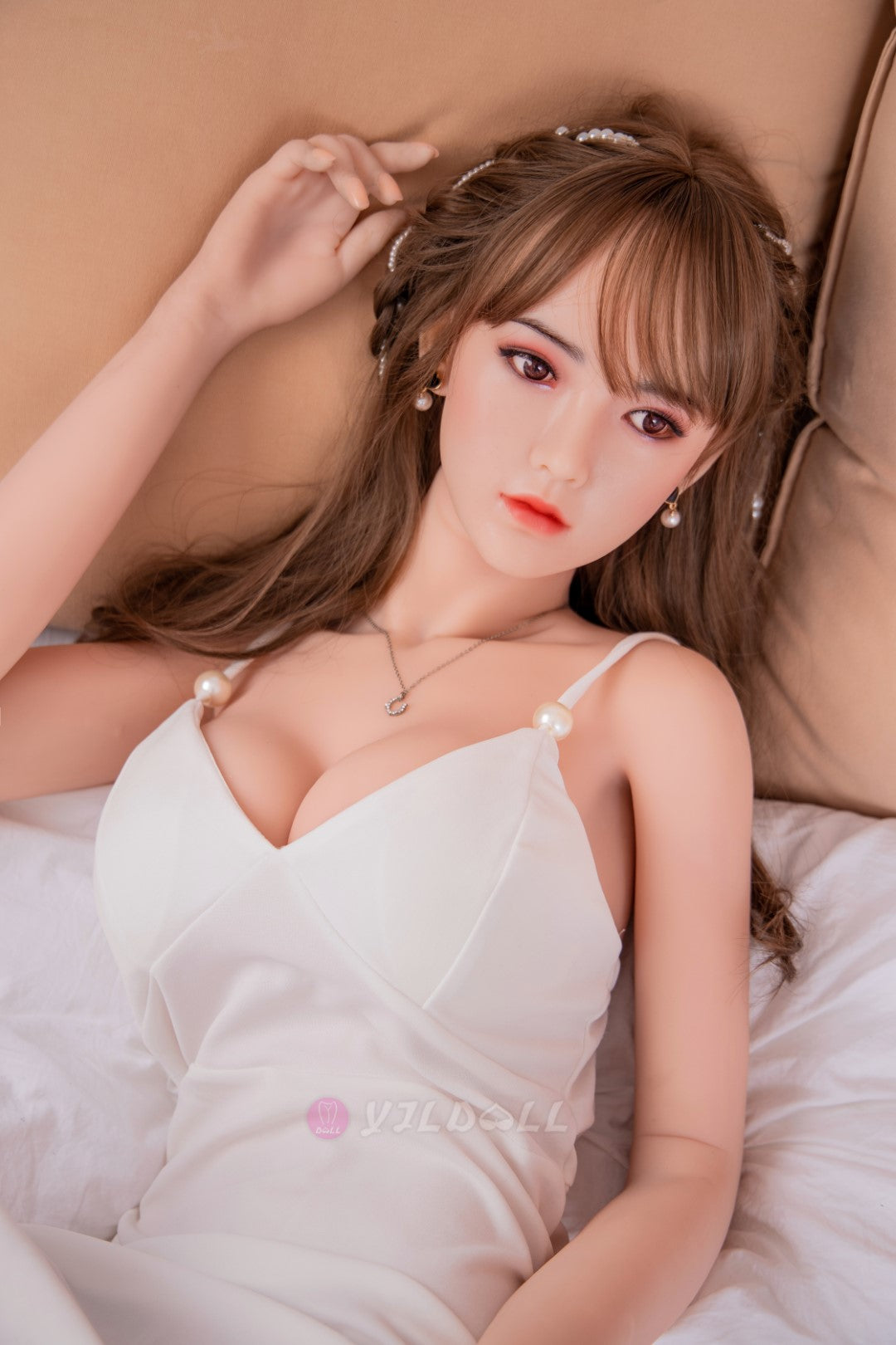 Boneca sexual Huang Yan (YJL Doll Copo D de 170cm #804 TPE+Silicone)