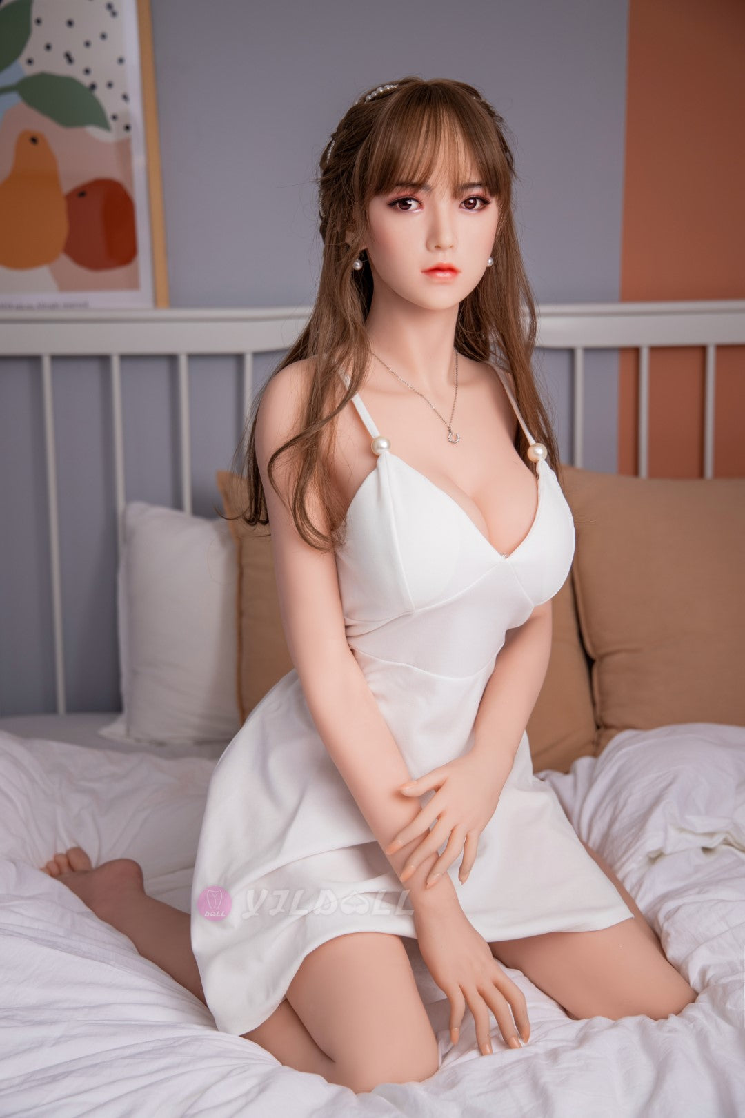 Boneca sexual Huang Yan (YJL Doll Copo D de 170cm #804 TPE+Silicone)