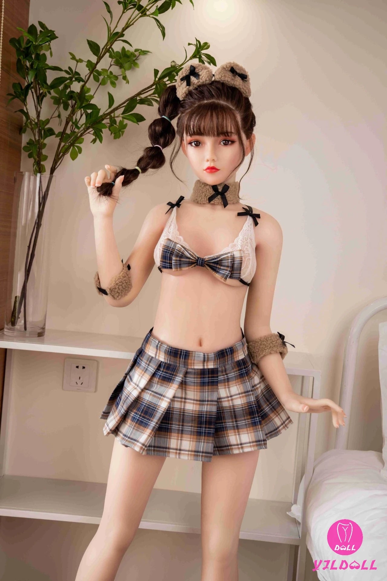 Boneca sexual Johanna (YJL Doll Copo C 148cm #350 TPE+Silicone)