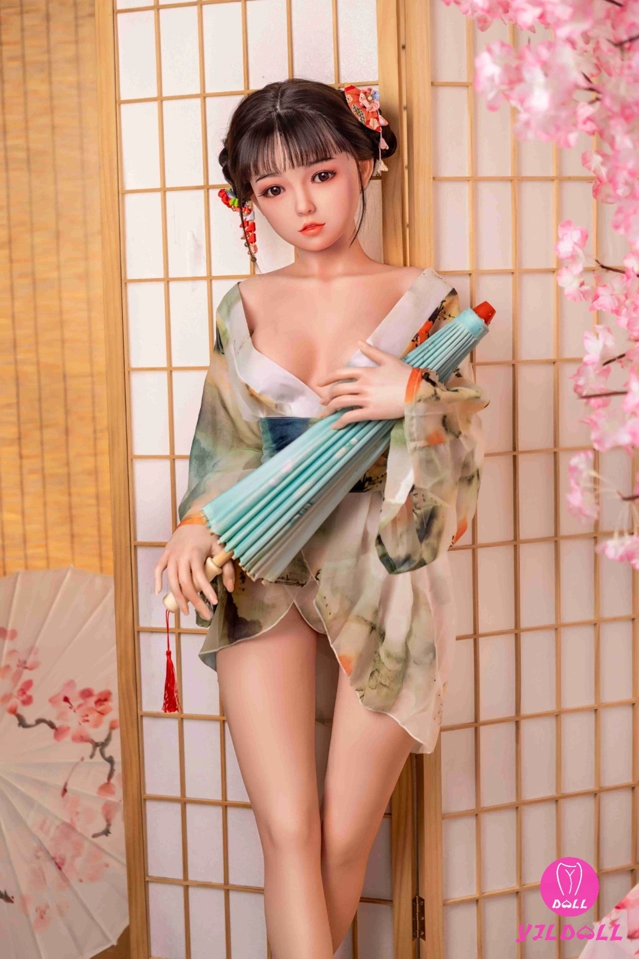 Boneca sexual Anya (YJL Doll Copo C de 148cm #339 TPE+Silicone)
