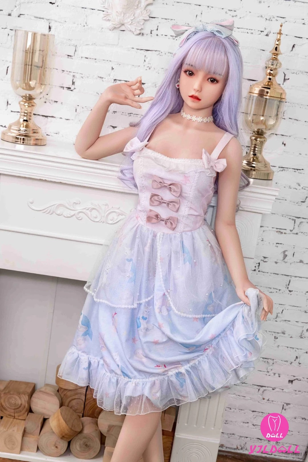 Boneca Sexual Coraline (YJL Doll Copo D de 148cm #358 TPE+Silicone)
