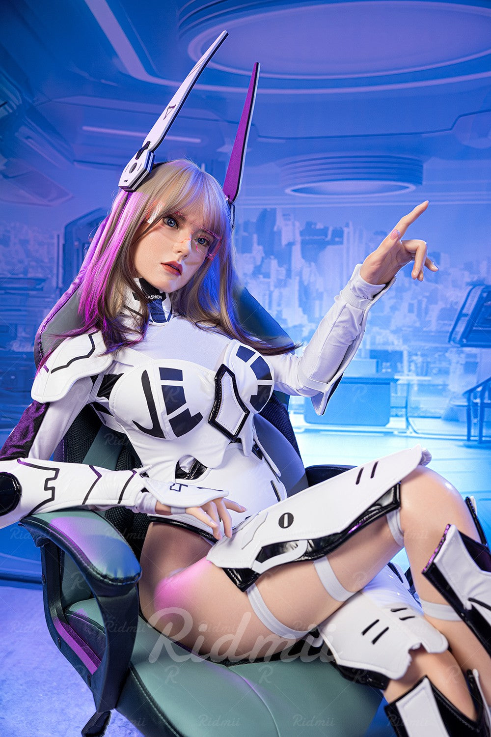 Tenar Robot AI muñeca sexual (Ridmii Doll Silicona C-Cup de 163 cm)