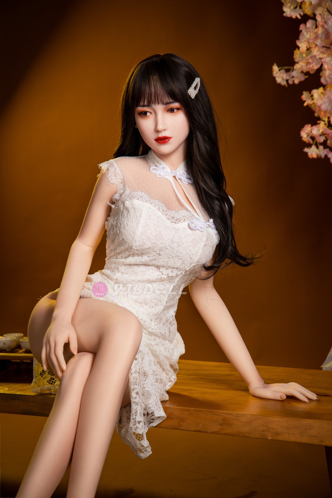 Boneca sexual Li-Hua (YJL Doll Copo B de 166cm #826 TPE+Silicone)