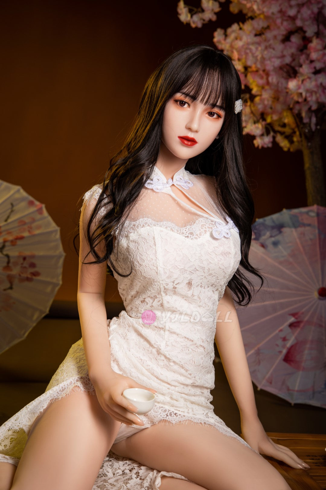 Boneca sexual Li-Hua (YJL Doll Copo B de 166cm #826 TPE+Silicone)