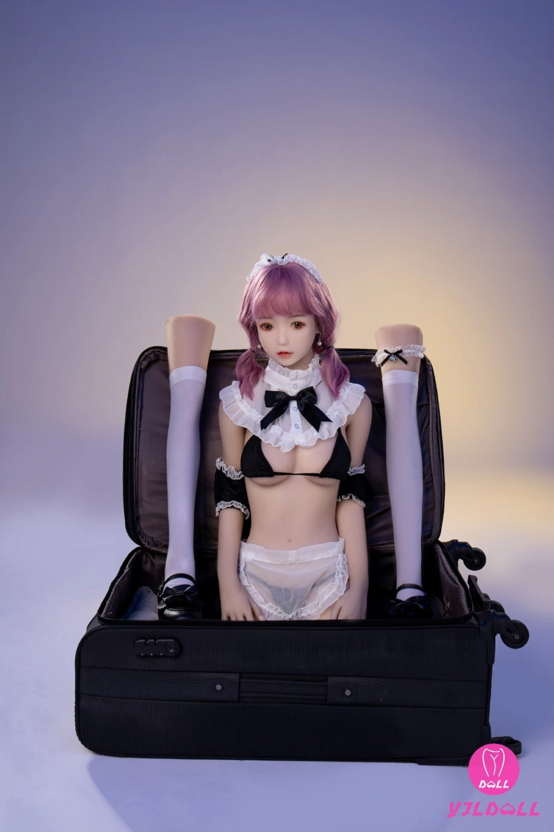 Boneca sexual Everleigh (YJL Doll Copo C de 148cm #419 TPE+Silicone)