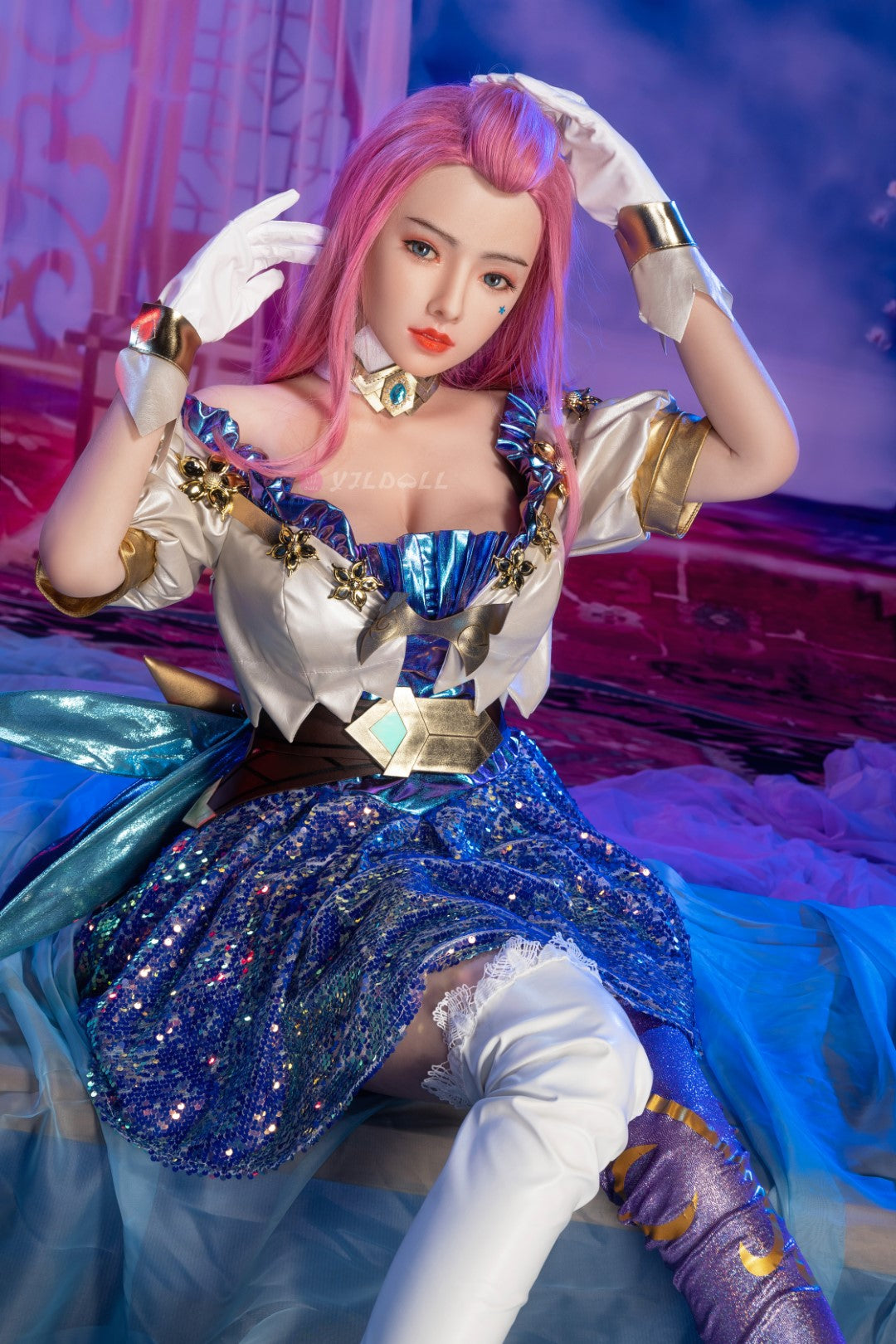 Boneca sexual Fumiko (YJL Doll Copo G de 158cm #803 TPE+Silicone)