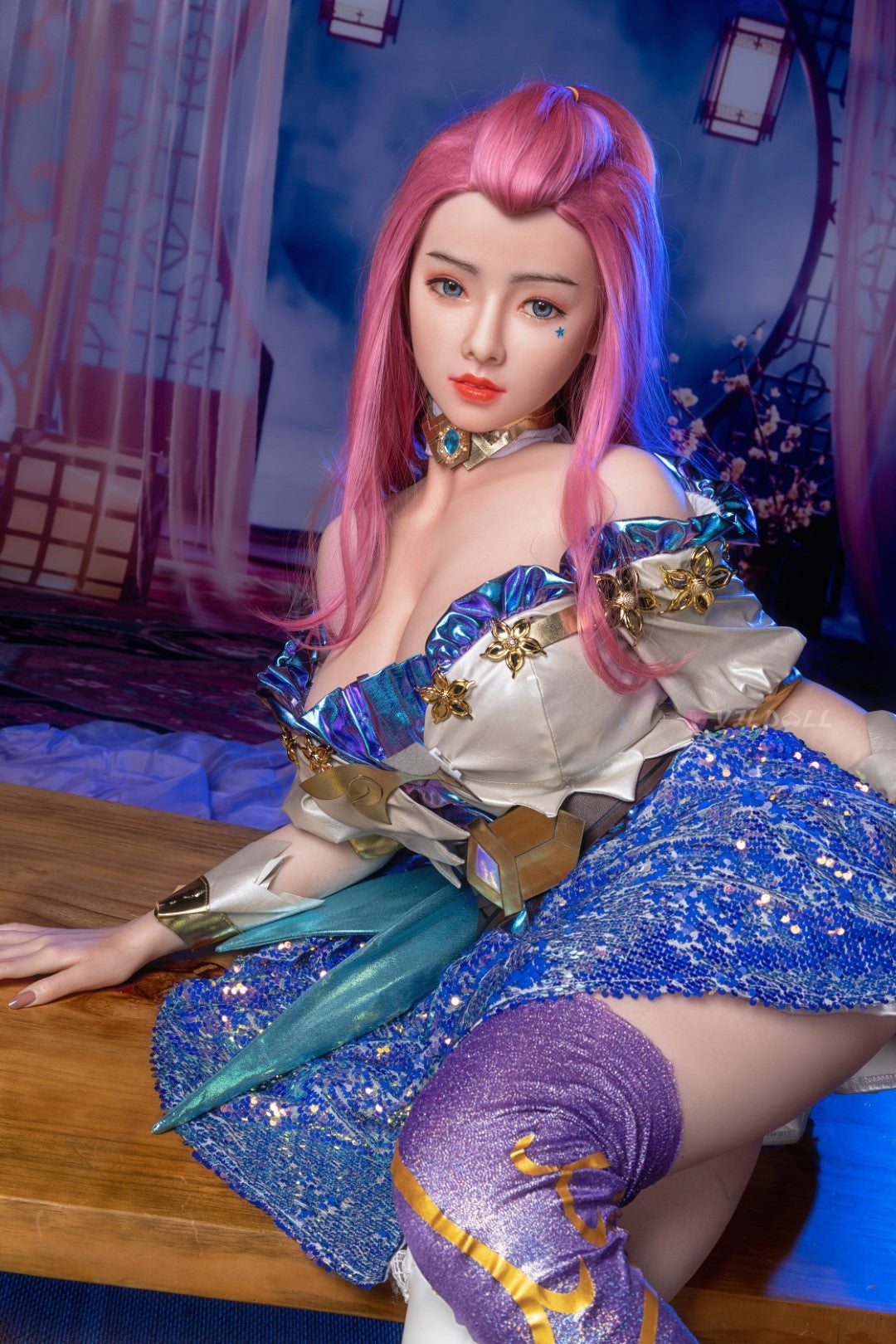 Boneca sexual Fumiko (YJL Doll Copo G de 158cm #803 TPE+Silicone)