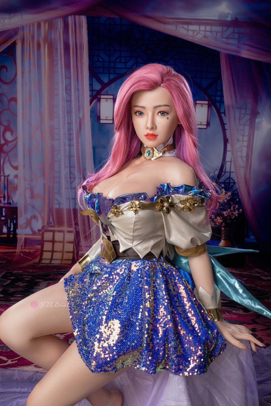 Boneca sexual Fumiko (YJL Doll Copo G de 158cm #803 TPE+Silicone)