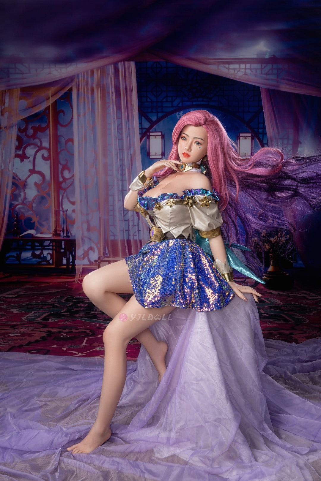 Boneca sexual Fumiko (YJL Doll Copo G de 158cm #803 TPE+Silicone)