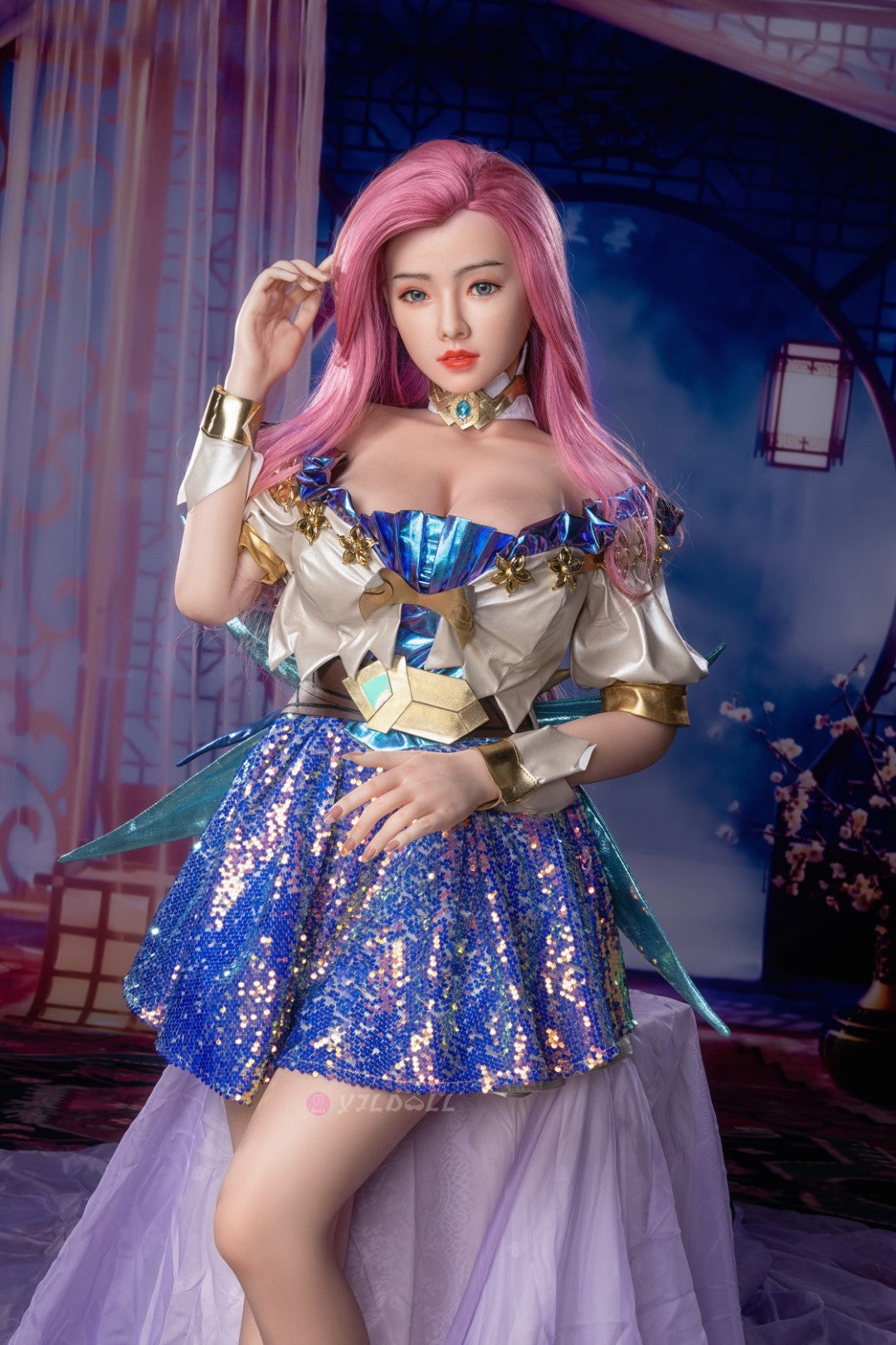 Boneca sexual Fumiko (YJL Doll Copo G de 158cm #803 TPE+Silicone)