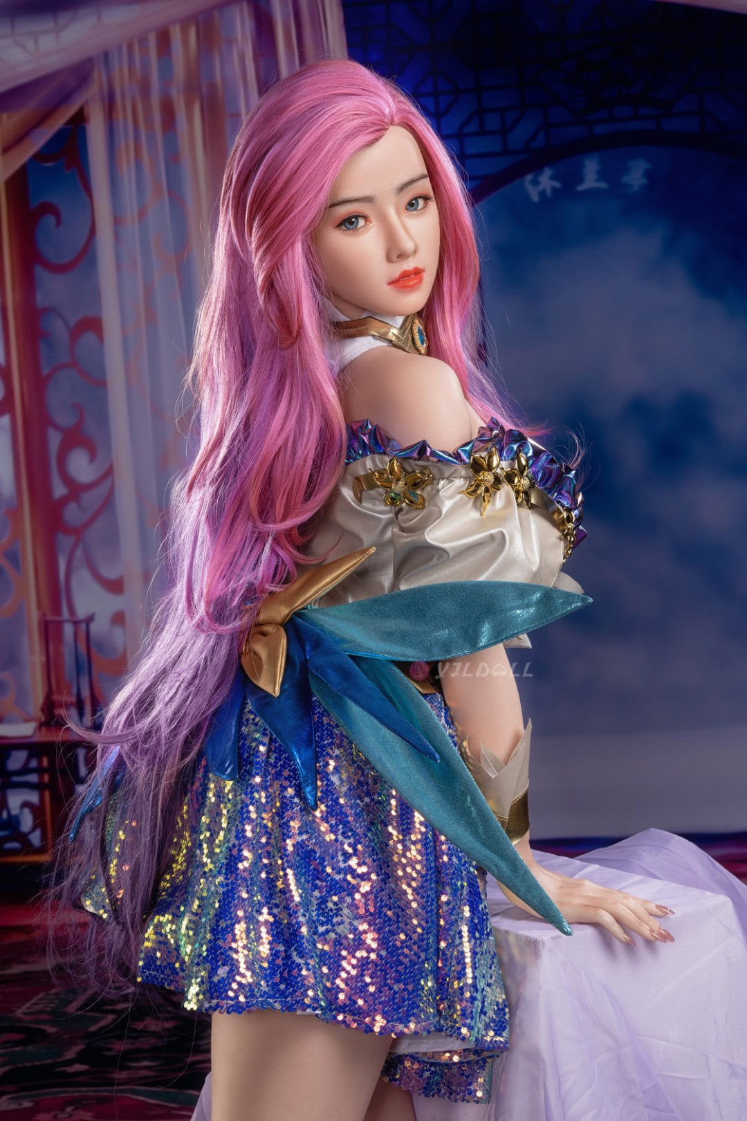 Boneca sexual Fumiko (YJL Doll Copo G de 158cm #803 TPE+Silicone)