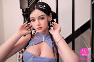 Ellen muñeca sexual (YJL Doll 148 cm D-Kupa #289 TPE+Silicona)