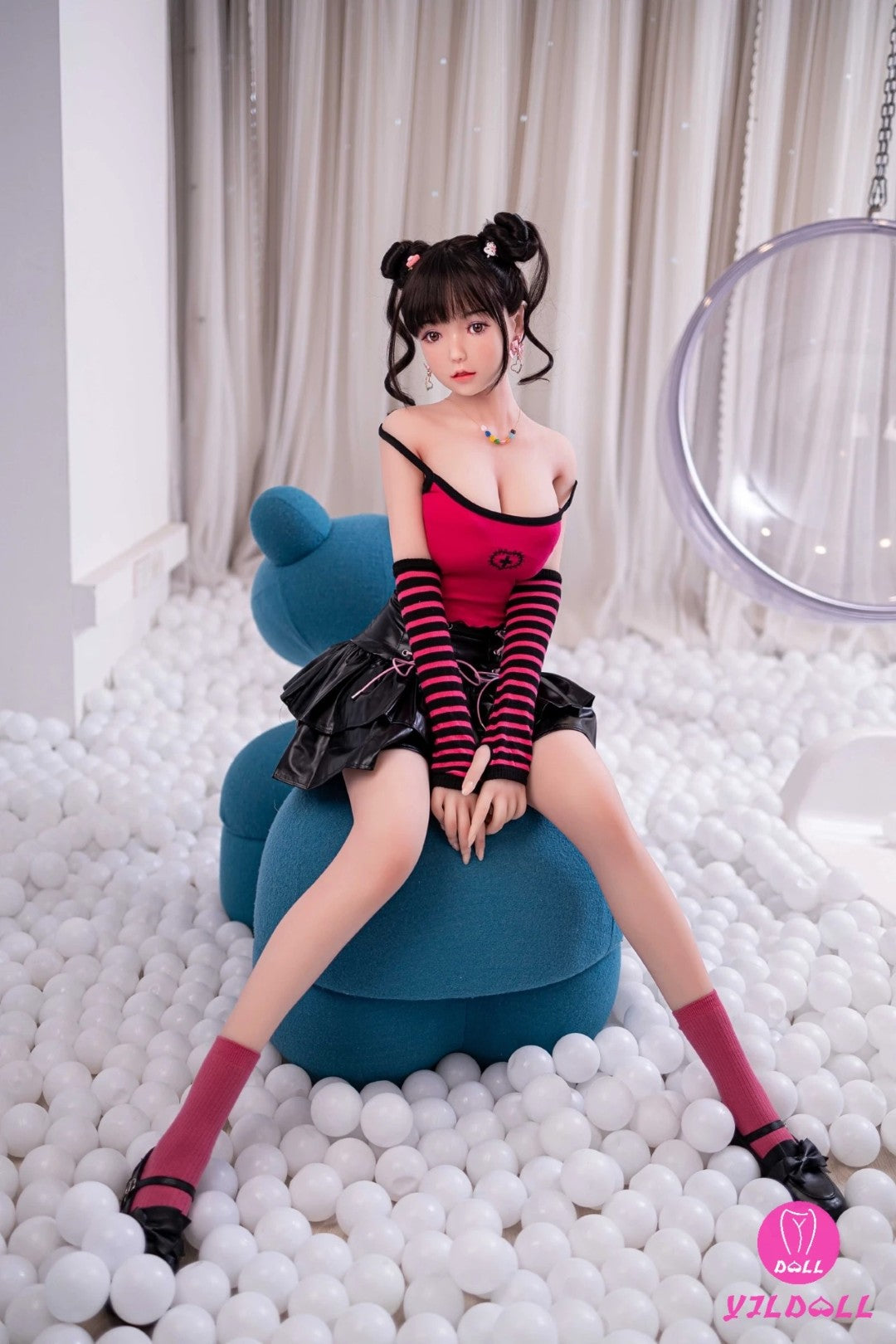 Boneca sexual Aileen (YJL Doll Copo D de 148cm #386 TPE+Silicone)