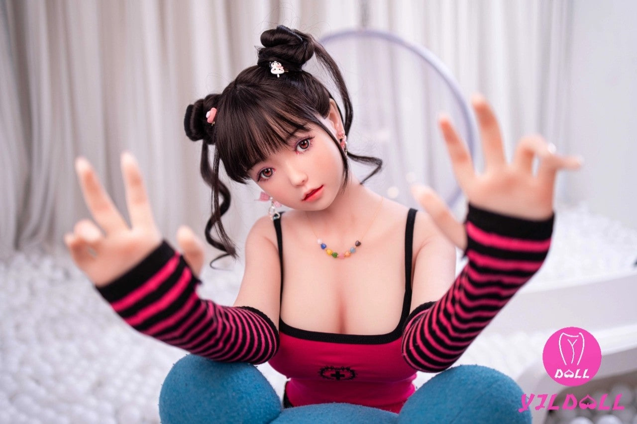 Boneca sexual Aileen (YJL Doll Copo D de 148cm #386 TPE+Silicone)